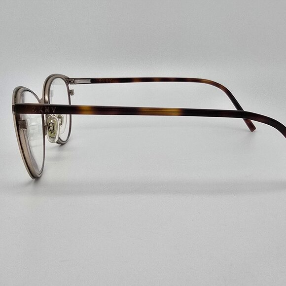 DKNY DK3001 210 Brown Tortoise Cat Eye Eyeglasses Frame w/ Flexhinge 51-16-135 - Picture 3 of 13